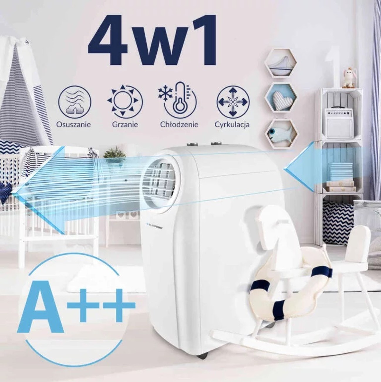 Blaupunkt Arrifana 1414L - urządzenie 4 w 1