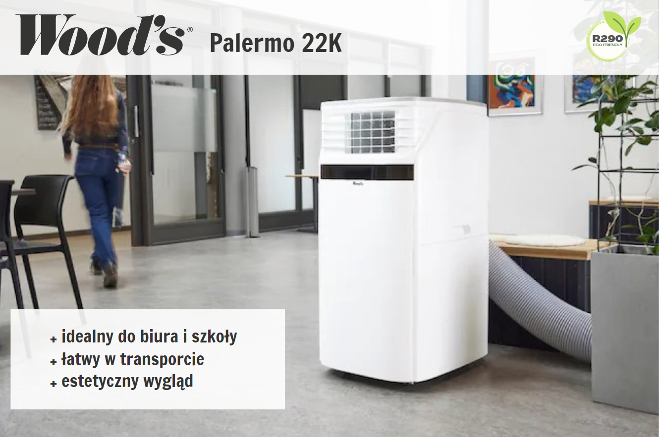 Klimatyzator przenośny Woods Palermo