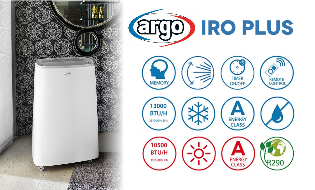 Klimatyzator przenośny Argo Iro Plus - charakterystyka