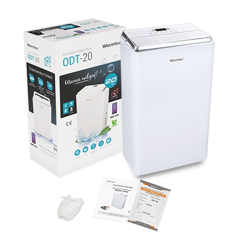Osuszacz powietrza warmtec ODT-20 zestaw