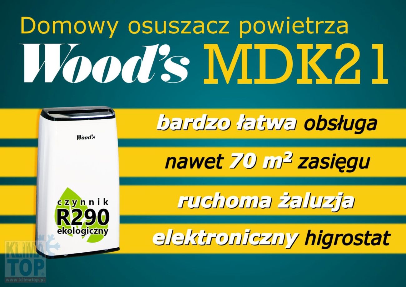 osuszacz powietrza Wood's MDK 21