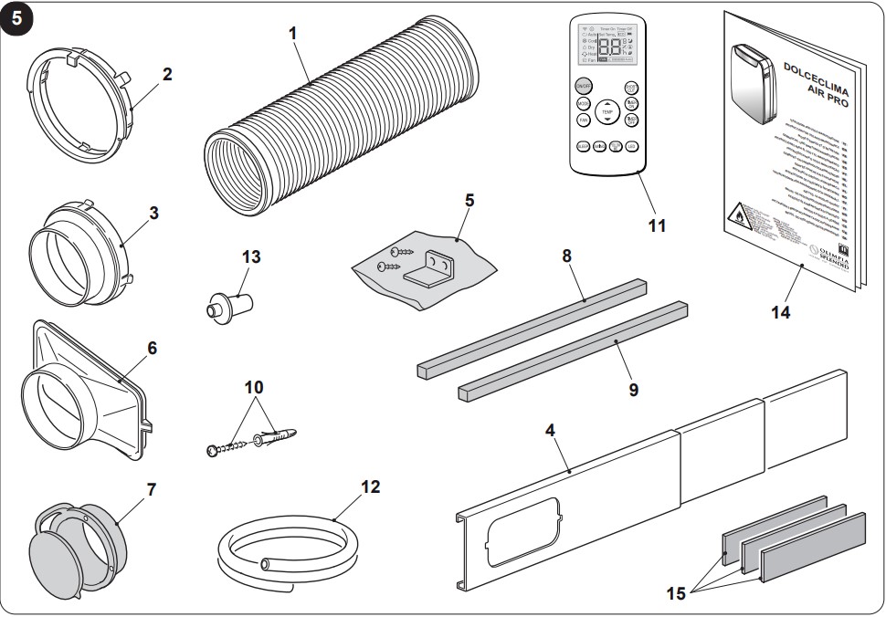 Klimatyzator przenośny Olimpia Splendid DOLCECLIMA AIR PRO
