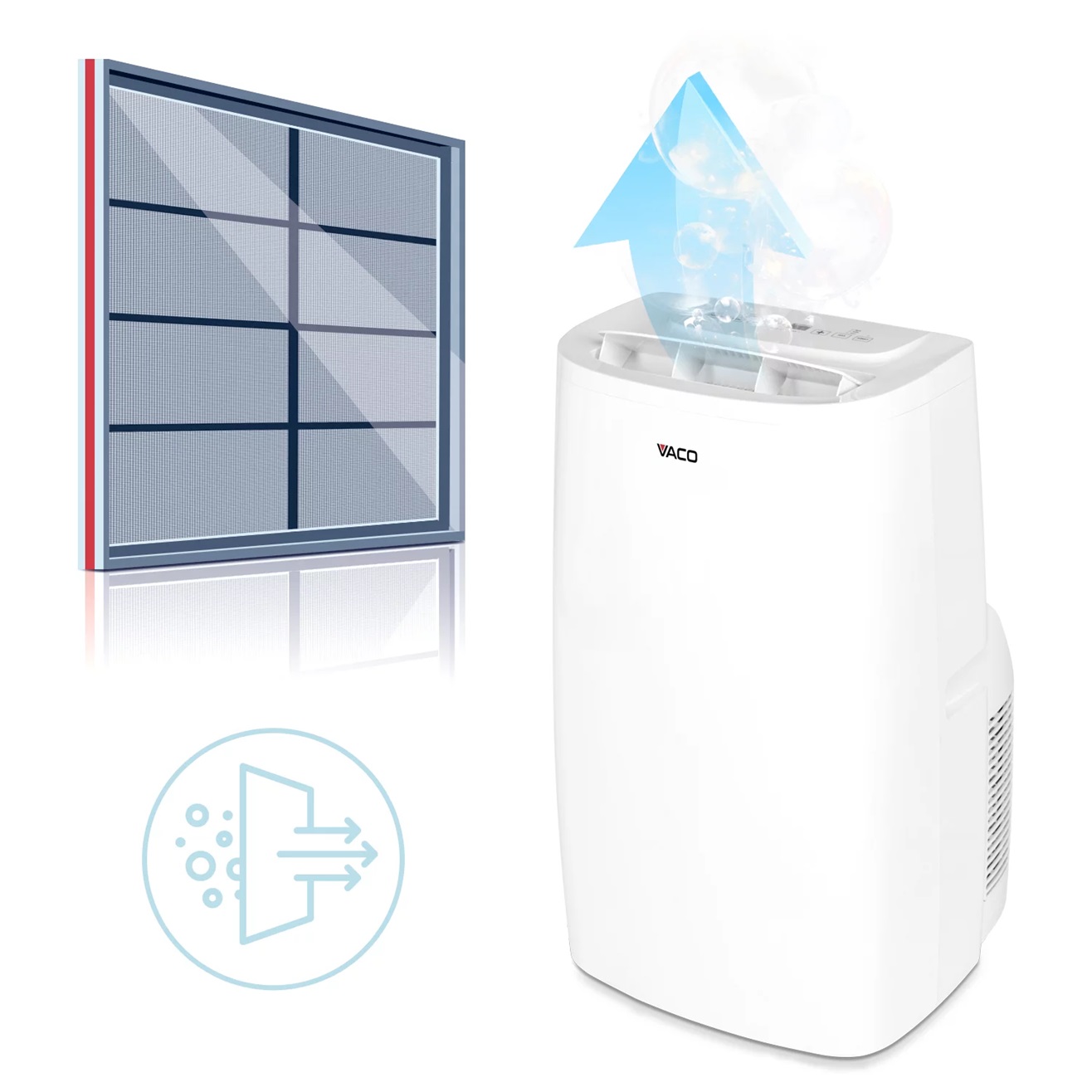 Klimatyzator przenośny VACO Moby Blue 14