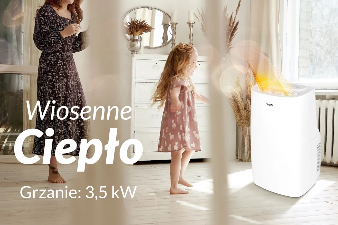 Klimatyzator przenośny VACO Moby Blue 14