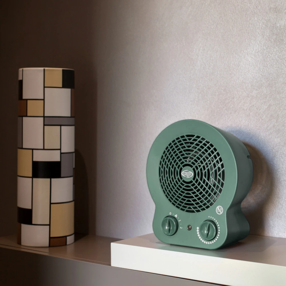 Termowentylator ceramiczny Argo Dori Mint - aranżacja