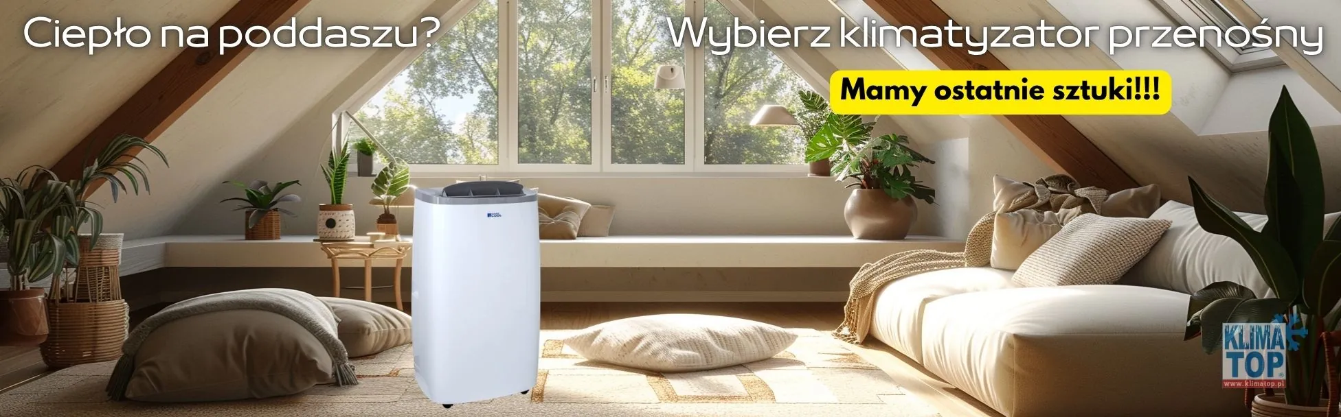 Klimatyzator przenośny - wygodne chłodzenie bez montażu