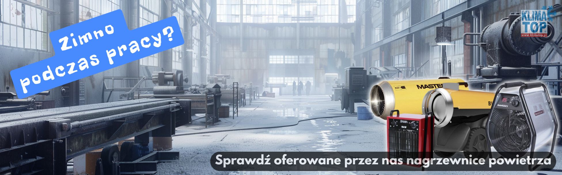 Profesjonalne nagrzewnice powietrza