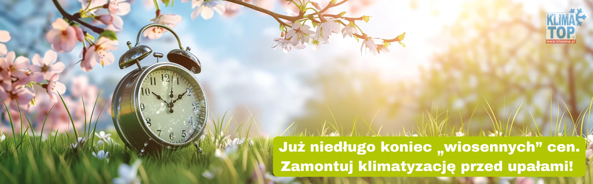 Zamontuj klimatyzację wiosną!