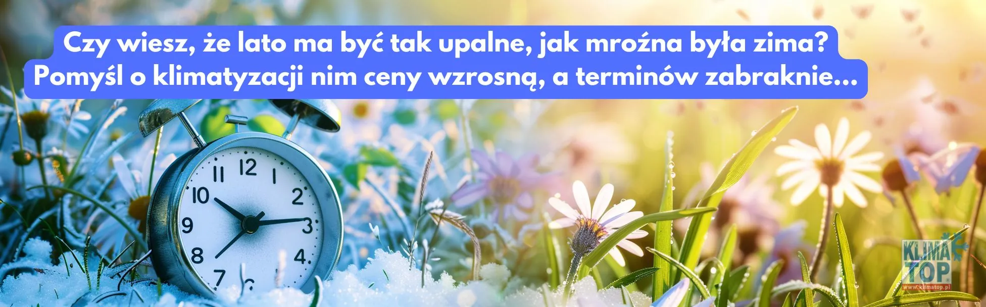 Zamontuj klimatyzację wiosną!