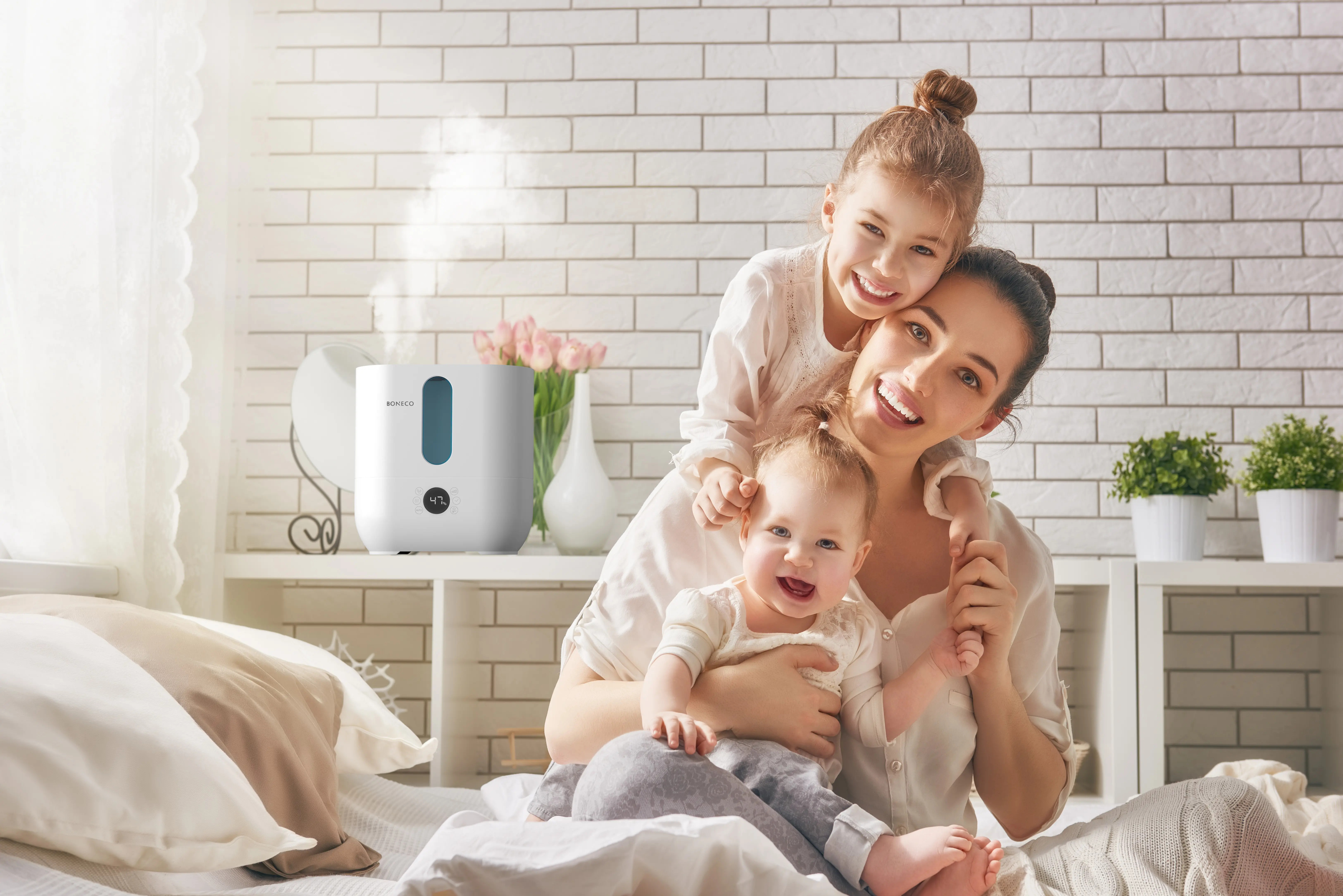 Nawilżacz ultradźwiękowy Boneco Ultrasonic U350 - aranżacja