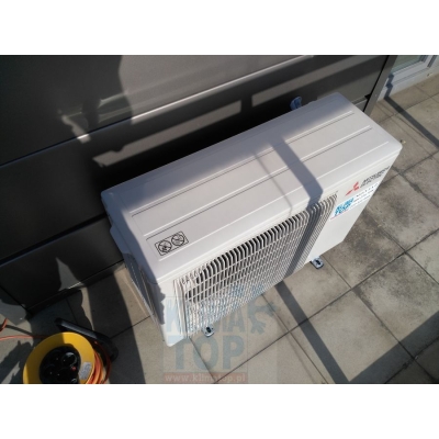 Klimatyzator ścienny Mitsubishi MSZ-EF42VGKW PREMIUM biały - agregat zewnętrzny