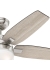 Wentylator sufitowy Hunter ARCOT - z bliska, łopatki jasnoszary dąb