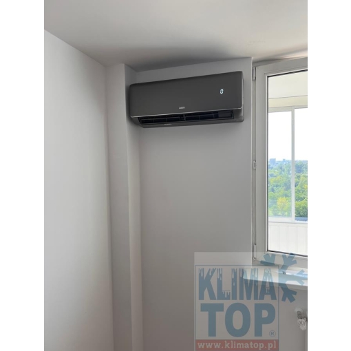 Klimatyzator ścienny AUX Q-Smart Premium Grey AUX-12QB - montaż KLIMA-TOP w Warszawie