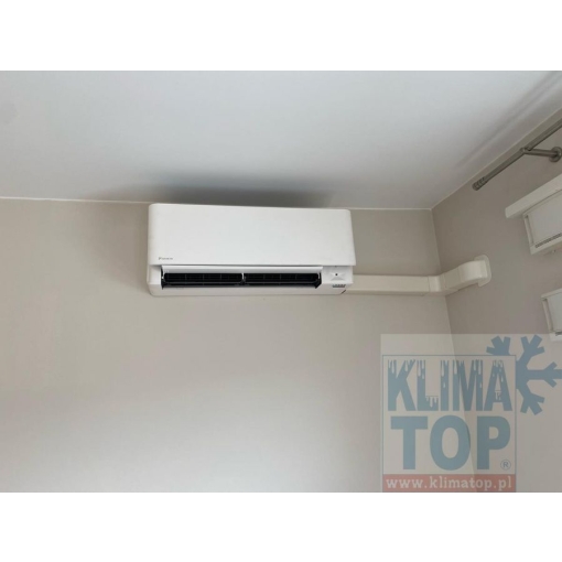 Klimatyzator ścienny Daikin FTXA25AW STYLISH BIAŁY - montaż zrealizowany przez KLIMATOP