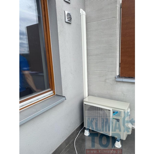 Klimatyzator ścienny Daikin FTXA35AW STYLISH BIAŁY - montaż klimatyzacji wykonany przez KLIMATOP