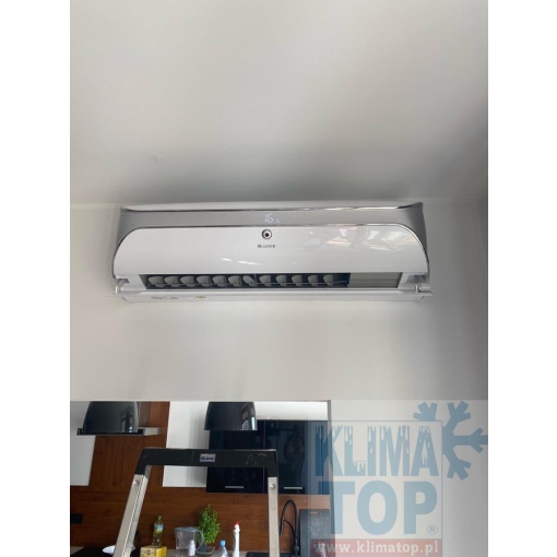 Klimatyzator ścienny Gree GWH12AKC-K6 (SO12) SOYAL - zdjęcie z montażu w Warszawie i okolicach