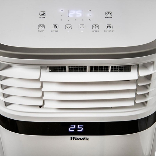 Klimatyzator przenośny Woods PALERMO 18K - żaluzje nawiewne