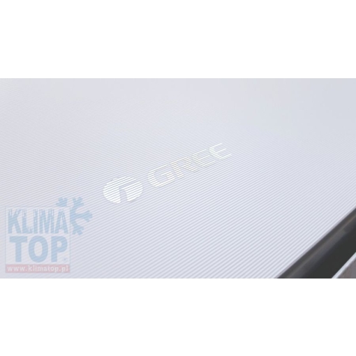 Klimatyzator ścienny Gree GWH18AUDXD (CL18W) CLIVIA White - struktura panelu przedniego