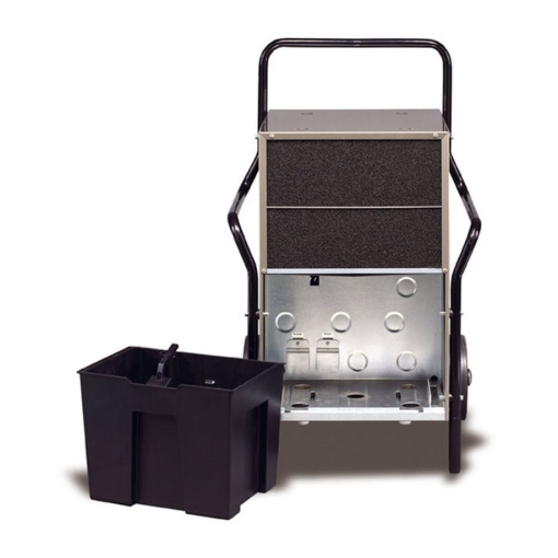 Osuszacz powietrza kondensacyjny Aerial AD680 - zbiornik na wodę