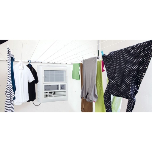 Kondensacyjny osuszacz powietrza Aerial WT250 - przykład montażu