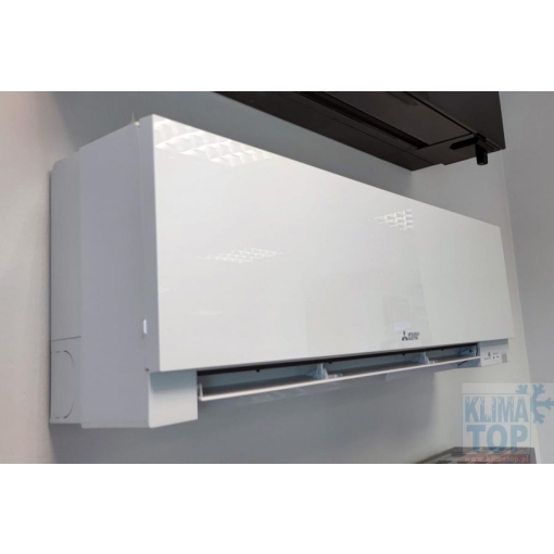 Klimatyzator ścienny Mitsubishi MSZ-EF25VGKW PREMIUM biały - jednostka wewnętrzna z profilu