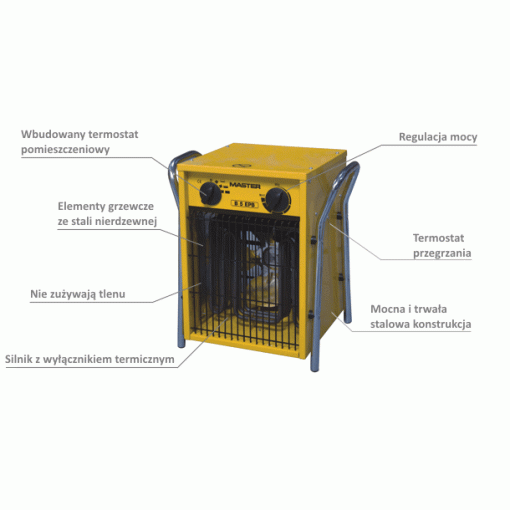 Nagrzewnica elektryczna Master B5EPB - opisy