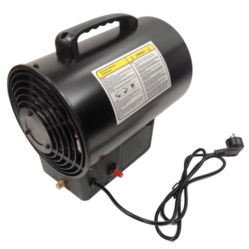 Nagrzewnica gazowa Duraterm NGDR10 - widok z tyłu