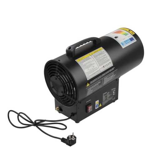 Nagrzewnica gazowa Duraterm NGDR30R - widok z tyłu