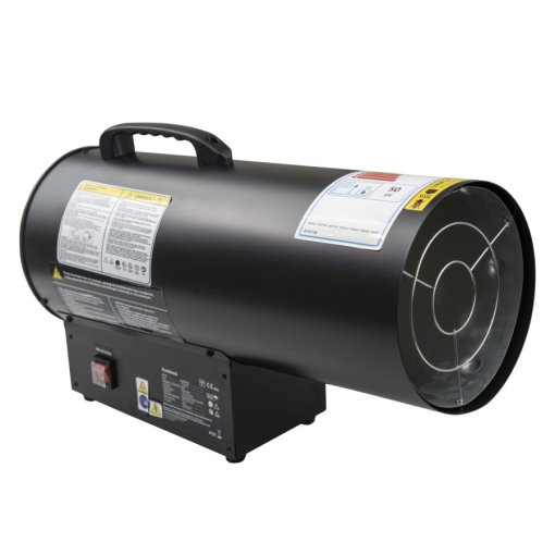 Nagrzewnica gazowa Duraterm NGDR50R - widok z boku