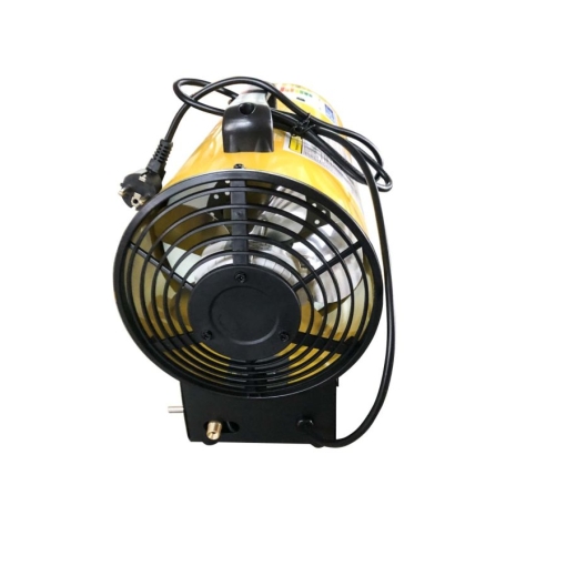 Nagrzewnica gazowa Zelmech NGZL30R - widok z tyłu