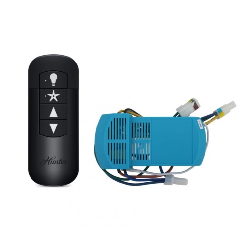 CZARNY pilot zdalnego sterowania do wentylatorów Hunte