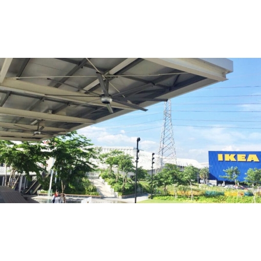 Wentylator przemysłowy SHVLS Kale Fans DIAMOND - aranżacja