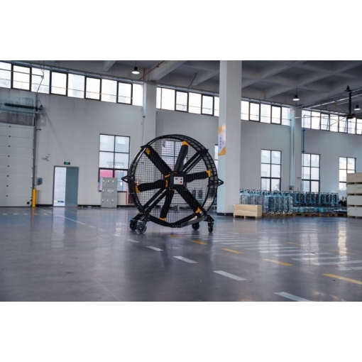 Wentylator podłogowy - cyrkulator Kale Fans AIRMOVE SHVLS na hali