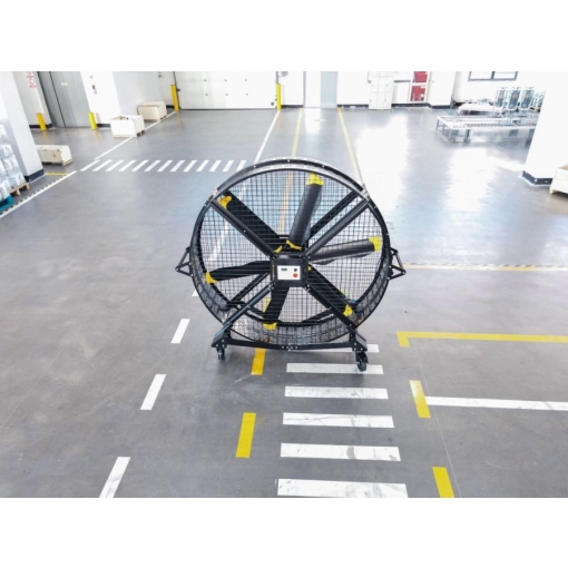 Wentylator podłogowy - cyrkulator Kale Fans AIRMOVE SHVLS - widok z góry