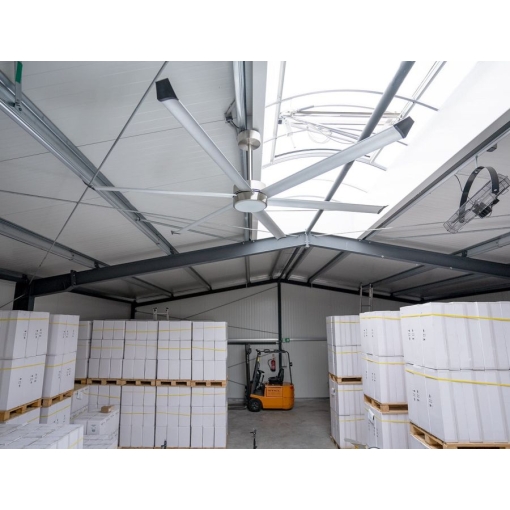 Wentylator przemysłowy HVLS Fenne 03.240 - aranżacja