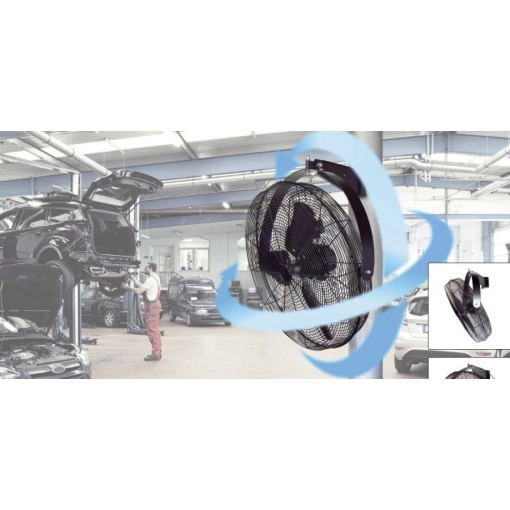 Wentylator ścienny FENNE 03.280 IP54 - kierunki obracania