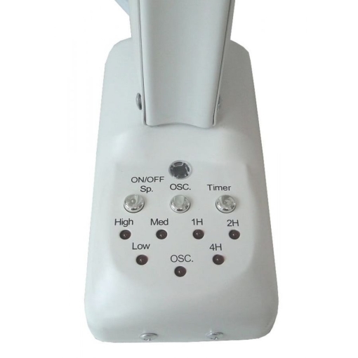 Wentylator ścienny Lucci Air BREEZE BIAŁY - panel sterowania