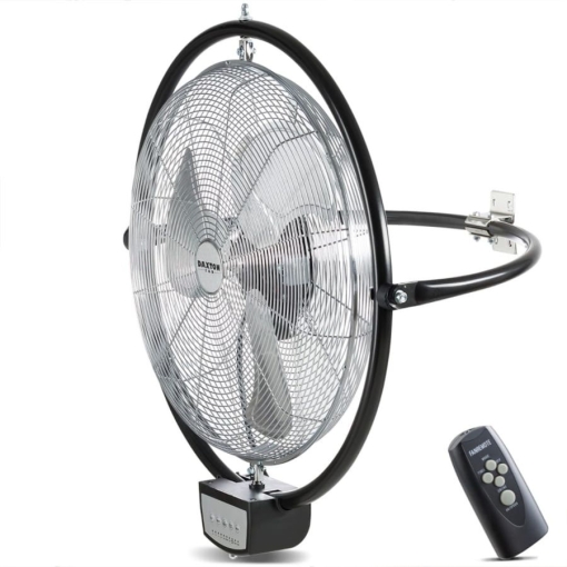 Wentylator ścienny lub sufitowy Daxton Fan SFW-500 - mocowanie ścienne