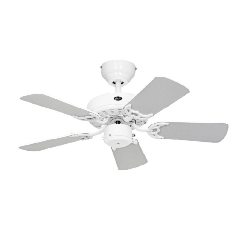 Wentylator sufitowy Casa Fan ROYAL BIAŁY - widok na łopatki z drugiej strony