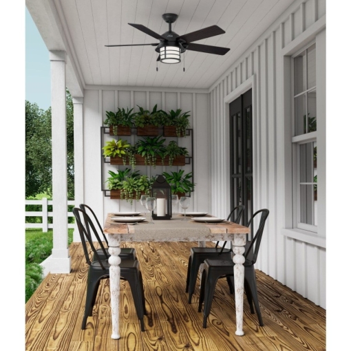 Wentylator sufitowy Hunter SANTORINI - zastosowanie