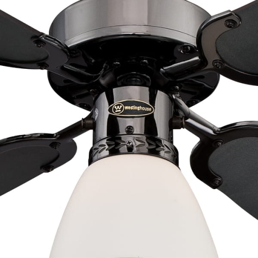 Wentylator sufitowy Westinghouse CAPITOL CZARNY - z bliska