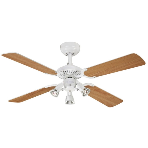 Wentylator sufitowy Westinghouse PRINCESS EURO BIAŁY - druga strona łopatek