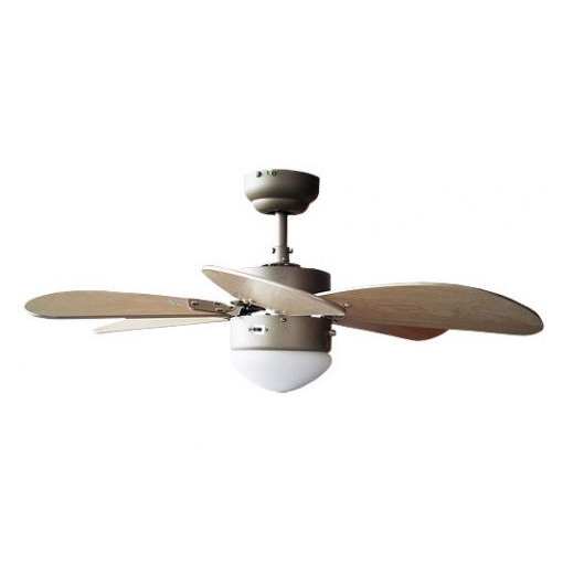 Wentylator sufitowy Westinghouse TURBO SWIRL TITANIUM - widok z boku