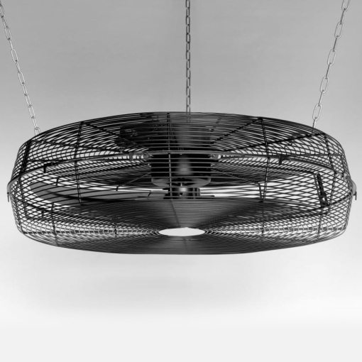 Wentylator sufitowy przemysłowy Fenne 03.312 - widok z boku