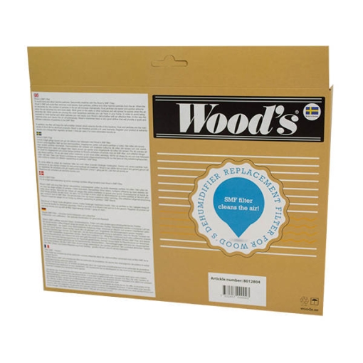 Komplet filtrów anybakteryjnych i przeciw pleśni Woods SMF do serii DS / ED / TDR / SW