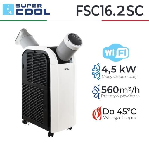 Klimatyzator przenośny Fral SUPER COOL FSC16.2SC Wi-Fi  - podstawowe dane