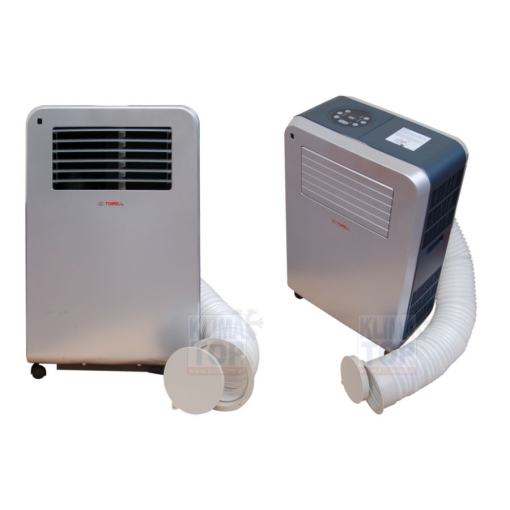 Klimatyzator przenośny Torell STARSLIM 35 - widok z rurą wyrzutową