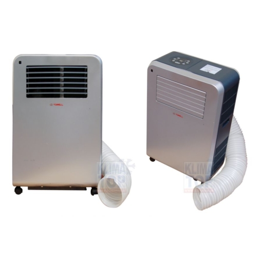 Klimatyzator przenośny Torell STARSLIM 35 - widok z rurą wyrzutową