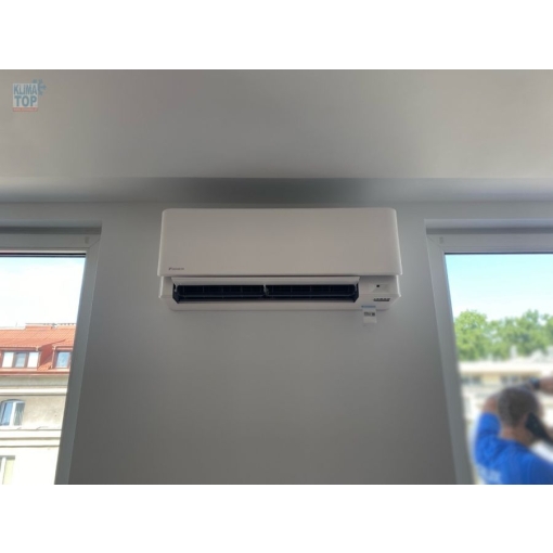 Klimatyzator ścienny Daikin FTXA35AW STYLISH BIAŁY - montaż klimatyzacji wykonany przez KLIMATOP