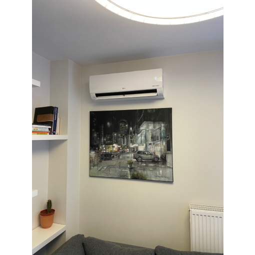 Klimatyzator ścienny LG S12ET STANDARD 2 - zdjęcie z montażu